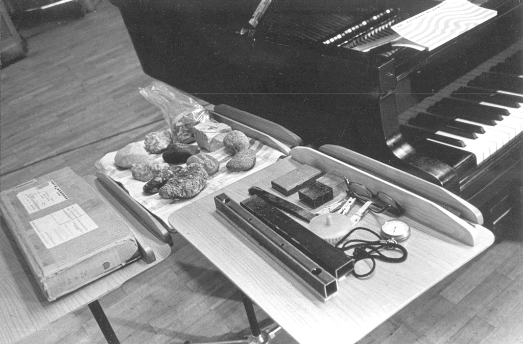 Tools for the preparation of the piano (1967), photo by Andrzej Zborski