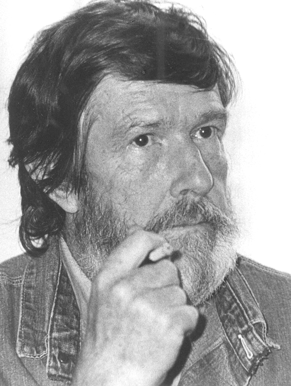 John Cage (1972), photo by Andrzej Zborski
