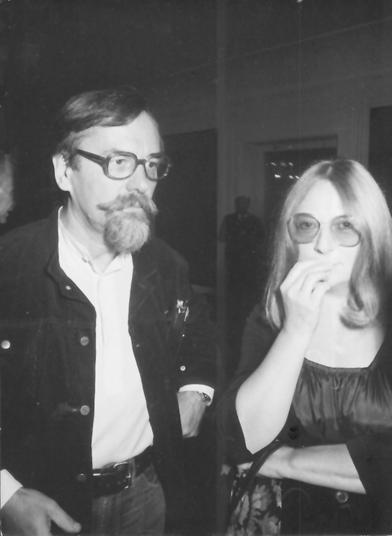 Andrzej Kurylewicz and Wanda Warska (1981), photo by Andrzej Glanda