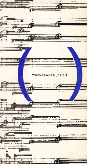 8. MFMW ,,Warszawska Jesień”, 18-27.IX.1964, projekt okładki Wojciech Zamecznik