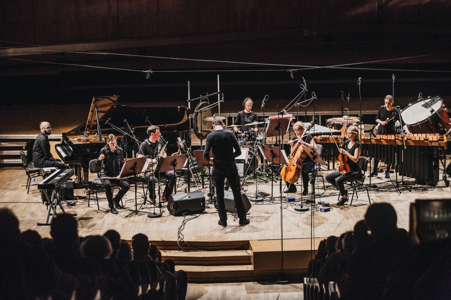 Warsaw Autumn 2018, Black Page Orchestra, photo by Grzegorz Mart